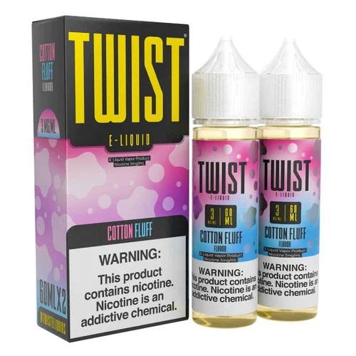 Twist E-Liquids Cotton Fluff 120ml E-Juice - Image 2