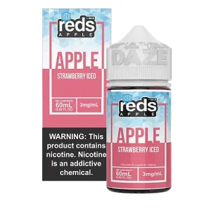 Strawberry ICED by Reds Apple Ejuice 60ml - Ejuice Store