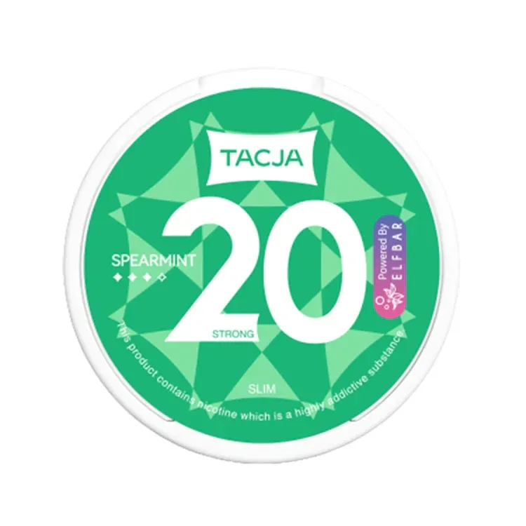 Elf Bar TACJA Nicotine Pouches Frozen Spearmint - Image 2