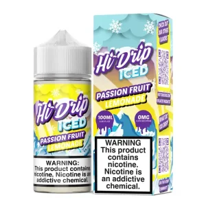 Hi-Drip Passionfruit Lemonade ICED 100ml Vape Juice