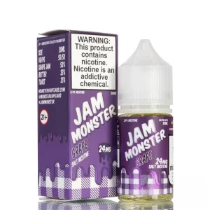 Grape by Jam Monster Nic Salt - 30ml