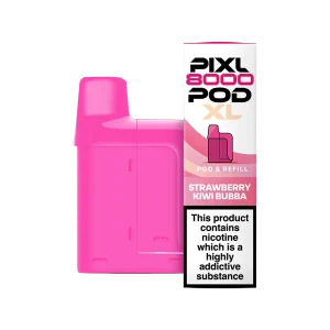 Strawberry Kiwi Bubba Pixl 8000 Refill Pack