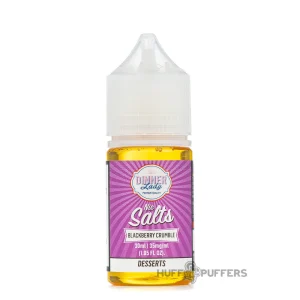 Dinner Lady Nic Salts – Blackberry Crumble 30mL