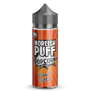 Moreish Puff Popcorn Peanut Butter 100ml Shortfill
