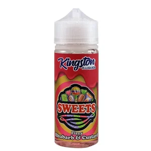 Kingston Fizzy Rhubarb & Custard 100ml Shortfill