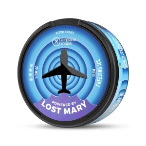 Freezing Ice Airplane Mode by Lost Mary Nicotine Pouches