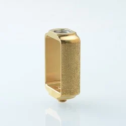 Capsule Style Replacement Boro Tank to 510 Adapter - Textured Gold