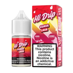 Guava Lava Nic Salt Vape Juice 30ml – Hi Drip