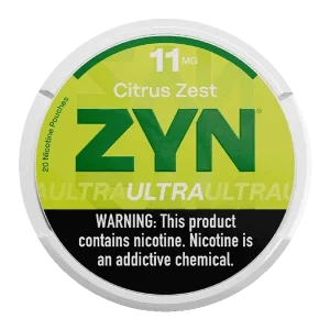 Citrus Zest ZYN Ultra Pouches