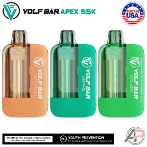 Volf Bar Apex 55,000 Puffs Disposable Vape Device
