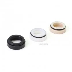 SXK Monarchy Mobb V Style RBA Bridge Replacement Decorative Ring - White POM + Black POM + PEEK (3 PCS)