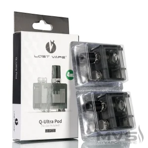 Lost Vape Q-Ultra Pod Empty Cartridge - Pack of 2