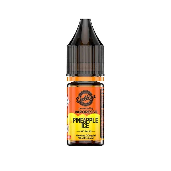 Deliciu V2 Pineapple Ice 10ml Nic Salt - Image 2
