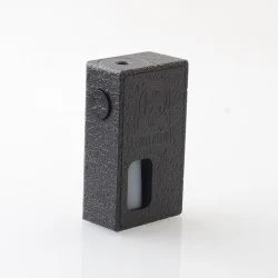 FrankenSkull Style Squonk BF Mechanical Box Mod with 6ml Bottle - Black Hellion Basic, Aluminum Alloy, 1 x 18650