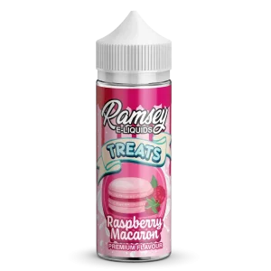 Ramsey E-Liquids Treats Raspberry Macaroon 100ml Shortfill