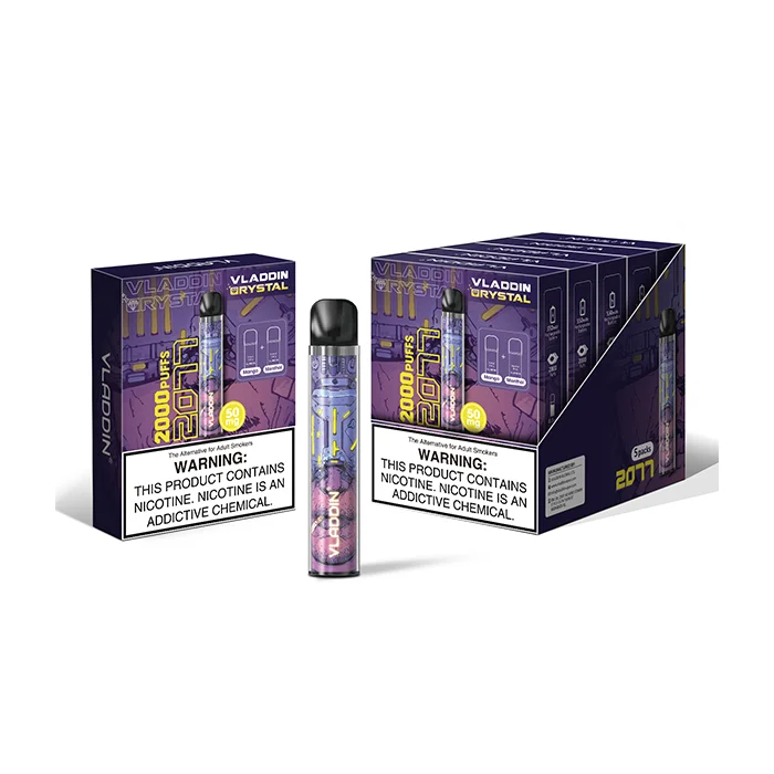 Vladdin Crystal Disposable Kit 550mAh - Image 2