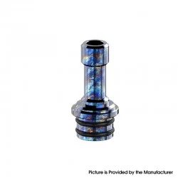 Authentic Thunder Cloud 510 Drip Tip for iDot RBA and other RDA / RTA / RDTA Atomizer - Toxic Titanium LE