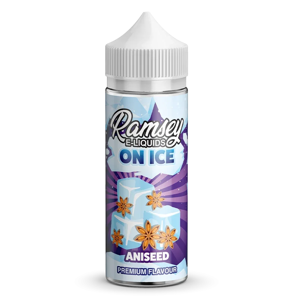 Ramsey E-Liquids On Ice Aniseed 100ml Shortfill
