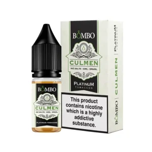 Bombo Platinum Tobacco Culmen 10ml Nic Salt