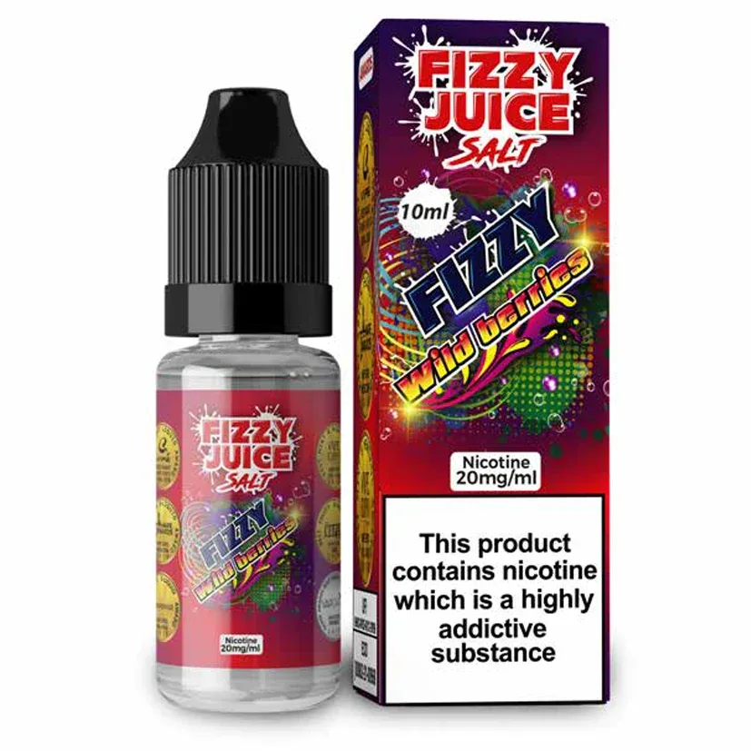Fizzy Juice Wild Berries 10ml Nic Salt (Short Date / Out Of Date) - Image 2