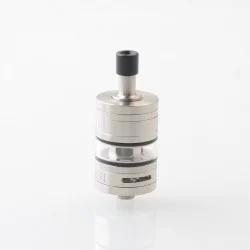 Authentic Fantasy Tank 2 MTL / DL Atomizer - Silver, 4ml, Compatible with Vaporesso GTX / Voopoo PNP Coils, 22mm Diameter