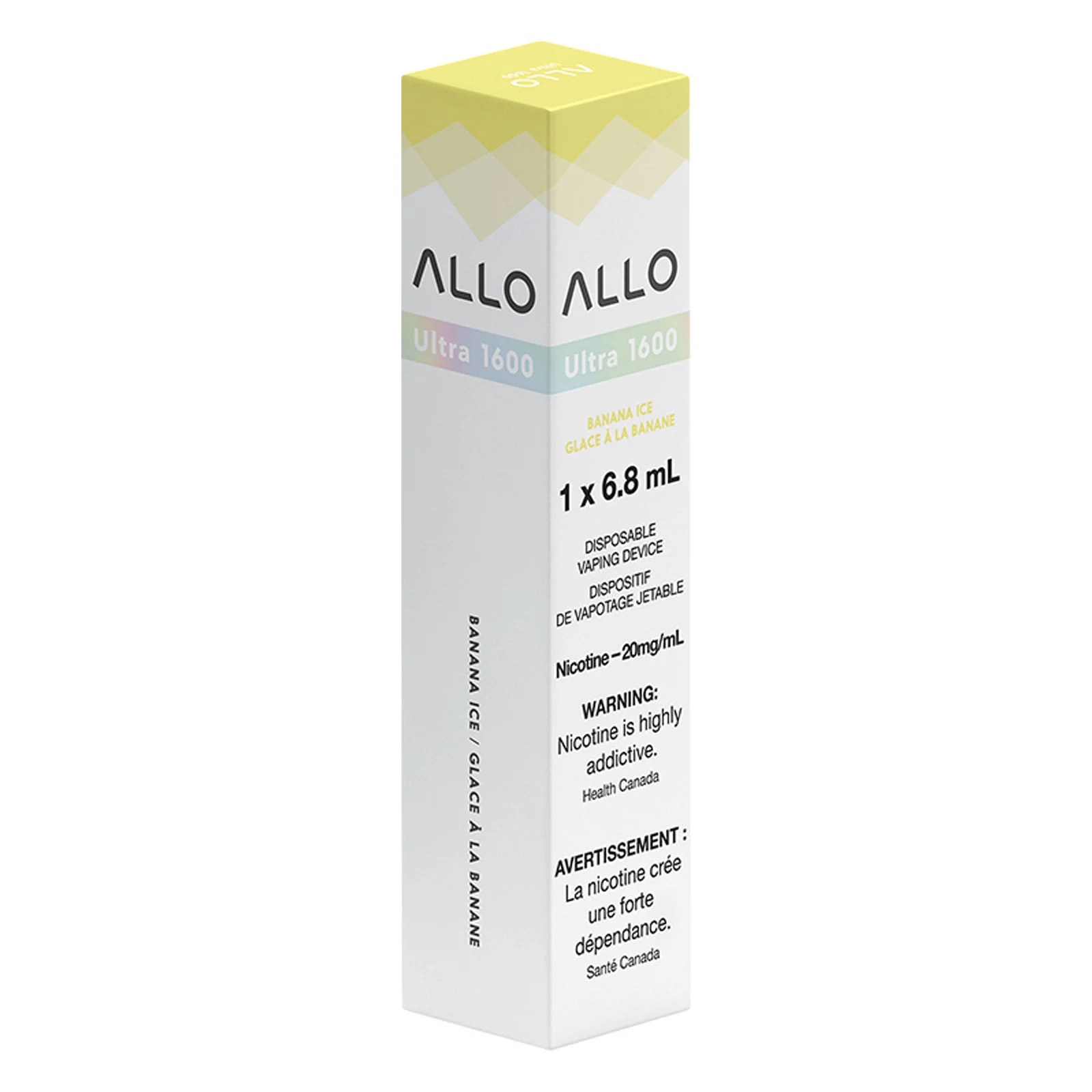 Banana Ice ALLO Ultra 1600 – Disposable Vape - Image 2