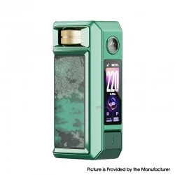 [Ships from Bonded Warehouse] Authentic VOOPOO Drag 6 220W Box Mod - Green, 4400mAh, VW 5~220W