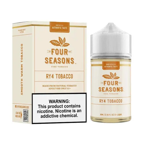 Four Seasons RY4 Tobacco 60ml E-Juice - Image 2