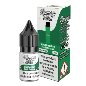 Ramsey Bar Fusion Kiwi Passion Fruit Guava 10ml Nic Salt