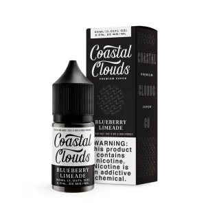Coastal Clouds Blueberry Limeade 30ml Nic Salt Vape Juice