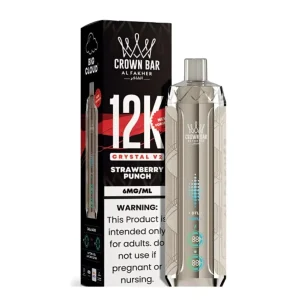 Al Fakher Crown Bar Crystal V2 Disposable (12000 Puffs)