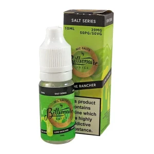 Billionaire Juice Lime Rancher 10ml Nic Salt (Out of Date)