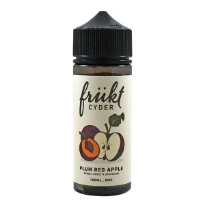 Frukt Cyder Plum Red Apple 100ml Shortfill