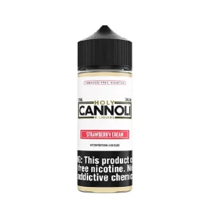 Strawberry Cream by Holy Cannoli 100ml - Ejuice Store