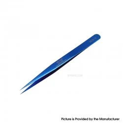 Authentic VETUS MCS-12 Makeups Tweezers for Beauty Eyelashes Grip Picking Selection Works - Blue