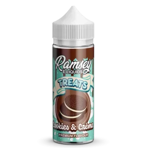 Ramsey E-Liquids Treats Cookies Cream 100ml Shortfill