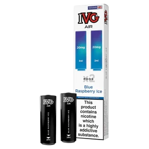 Blue Raspberry Ice IVG Air Replacement Pods