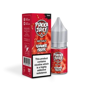 Pukka Juice Summer Fruits 10ml Nic Salt