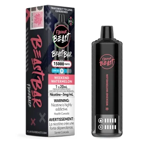 Weekend Watermelon Low Ice Flavour Beast Beast Bar 15K – Disposable Vape