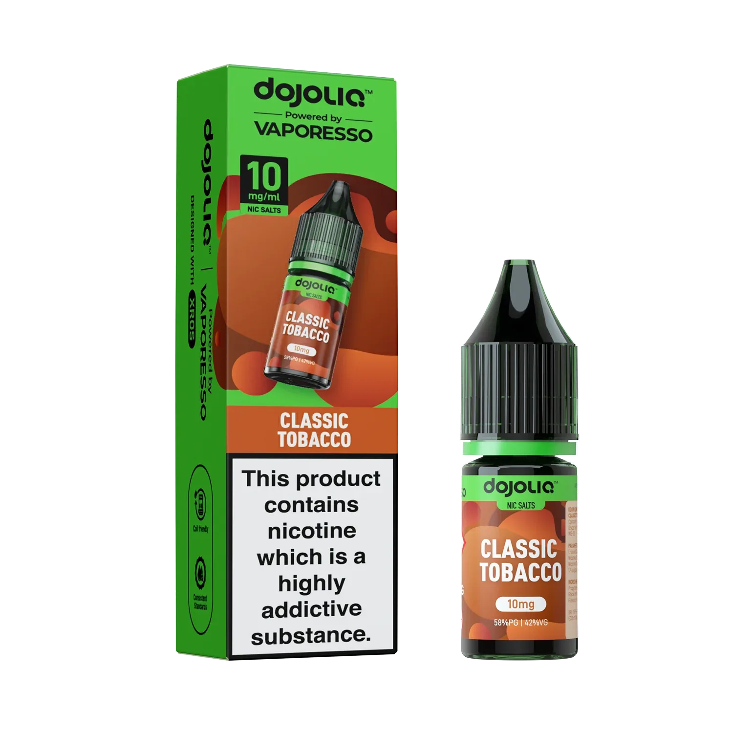 Vaporesso DojoLIQ Classic Tobacco 10ml Nic Salt