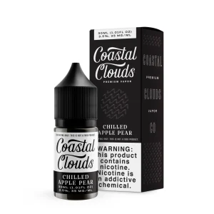 Coastal Clouds Chilled Apple Pear 30ml Nic Salt Vape Juice
