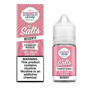 Dinner Lady Salts Strawberry Meringue 30ml E-Juice