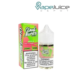 Apple Watermelon Cloud Nurdz TFN Salts 30ml