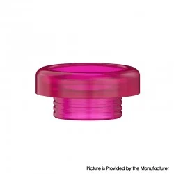Authentic Thunder Cloud Bonza Pro Replacement 810 Drip Tip - Clear Pink