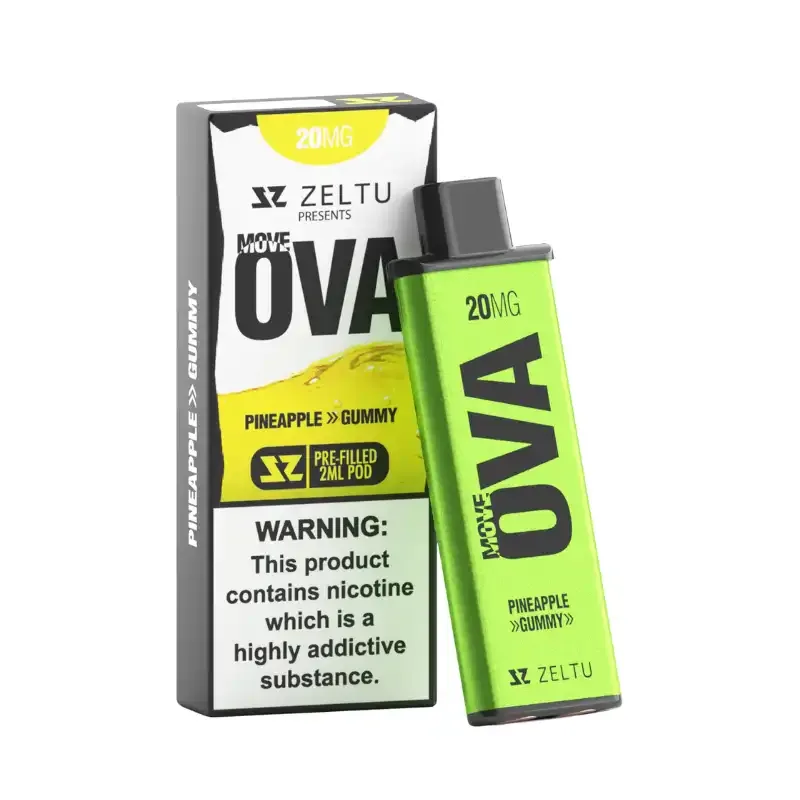 Zeltu X3 Move Ova Pineapple Gummy Prefilled Pod - Image 2