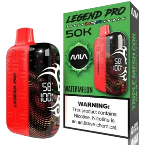 Tyson Legend Pro 50K Disposable Vape – Rechargeable 50,000 Puff Device