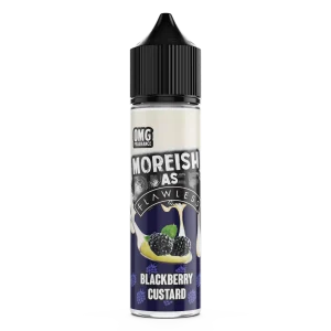 Moreish as Flawless Blackberry Custard 50ml Shortfill