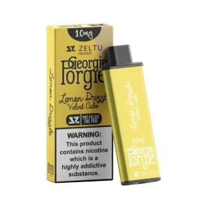 Zeltu X3 Georgie Porgie Lemon Drizzle Velvet Cake Prefilled Pod