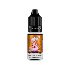 Pablo's Cake Shop Caramel Biscuit Custard 10ml Nic Salt E-liquid