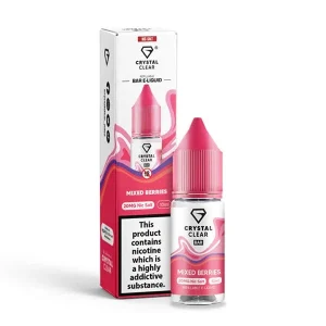 Crystal Clear Mixed Berries 10ml Nic Salt